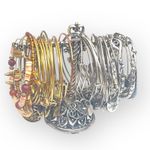 ALEX AND ANI  ❤︎︎ Because I Love You Mom Expandable Bangle Bracelet ❤︎︎ Gold ❤︎︎ Photo 10