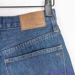 Madewell NEW  Baggy Straight Jeans in Dark Worn Indigo Wash, 26‎ Photo 11