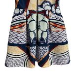 Ted Baker Wrennie Africa Tribal Floral Print Cap Sleeve Fit & Flare Dress 8 Photo 12