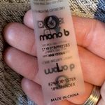 Mono B Striped 7/8 Length Workout Leggings Size Large Black Photo 5