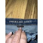 American Eagle  Women's 8 Jeans Blue Jegging Super Hi-Rise The Dream Distressed Photo 1