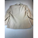 Pretty Garden Womens Beige Open Front Blazer Jacket XL Tan Photo 2