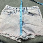 Madden NYC Shorts Size 5 Acid Wash Pink Cut Off Frayed Hem Photo 3