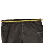 Old Navy Women's High Rise Slouchy Straight Cropped Jeans 30 Black Distressed Photo 8