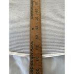 Eileen Fisher Organic Cotton T Shirt Dress Size L Gray White Stripe Minimalist Photo 8