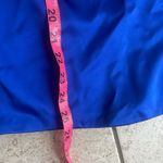 Mac Duggal  Rhinestone-Strap Satin Mini Dress Indigo Photo 14