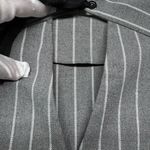 FRNCH Gray Boxy 3/4 Sleeve Blouse Photo 5