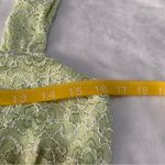 Fashion Bug  size medium Lace Trimmed Green Tank Top fairy whimsi 90s new deadsto Photo 4