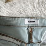 Sonoma New high rise Good for life destructed Light wash denim shorts size 10 Photo 4