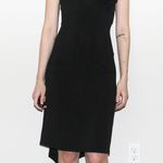 vintage 90s morgan de toi black bodycon one shoulder asymmetrical mini dress Size XS Photo 1