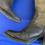 Born Shoes BORN Brown Tan Leather CowGirl Style Low Cut Boots Size 6.5 Photo 3