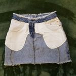 One Tuff Babe Womens Denim Skirt 5/6 Blue Size undefined Photo 3