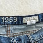 Gap Vintage 1969 Jeans Womens 6 Blue Flared Distressed Extra Low Rise Y2K 00s 04 Photo 9