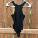 ALL SAINTS Norma Ribbed Black Bodysuit Size 2 NWT Photo 1