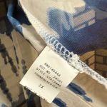 Siren Lily ‎ Blue And White Tie Dye Mesh Kimono Size 2X Photo 5