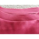 Badgley Mischka  Short Sleeve Silk Pocket T-Shirt Honey Suckle Coral Women's Sz L Photo 6