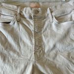 Mother Denim The Dazzler Hover In Pale Peach Size 27 Skinny Photo 2