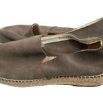 Bettye Muller Betty Muller Brown Suede Leather Espadrille Slip on Flats Women's Size 39-7.5-8 Photo 3