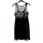 Anthropologie Eloise x Sheer Lace Open Knit Slip Dress Goth Witchy WhimsiGoth S Photo 6