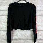 Hype & Vice  Georgia Long Sleeve Crop Top Size Medium Photo 0