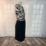 Trina Turk silk blouse black pencil skirt sheath dress Photo 3