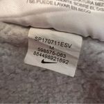 Nike  Hoodie Women's M Gray Fleece Pullover Sweatshirt Center Swoosh 598575-063 Photo 4