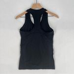 Athleta  Momentum Seamless Tank Black‎ Performance Stretch Breathable Athletic XS Photo 7