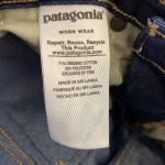 Patagonia  Regular Rise Straight Jeans Blue Size 25 Photo 3