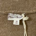 Hem & Thread Star Tan Knit Cardigan Photo 1