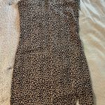 Garage Bodycon mini leopard dress Photo 4