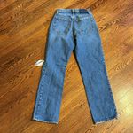 Abercrombie & Fitch A+F Curve Love Ultra High Rise 90s Straight Jean Photo 3