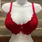 Smart & Sexy NWT  Red Lace Bra Size 38D Photo 0