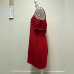 Hugo Buscati  Striking Red off the Shoulder Mini Dress Size Largr Photo 2