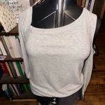 BB Dakota  off shoulder cozy M gray long sleeve top Photo 2