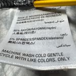 JM Collection Womens Plus Size XXL Black White Floral Long Sleeve Top Tunic Photo 3