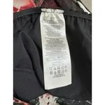 BCBGeneration  Women's Sheer Floral Jumpsuit Feminine‎ Deep V Neck Flowy Boho-S Photo 3