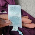 Kona Sol  Plum Purple Bikini Top SIZE L Photo 3