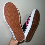 Vans  Hot Pink and Black Checkerboard Slip On Sneakers Photo 3