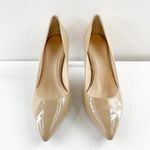 Cole Haan  Pointed Toe Patent Leather Pumps Nude 10 Photo 6