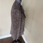 BB Dakota by Steve Madden Austell Sheet Printed Floral Front Tie Top Medium Photo 4