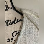 🌞NWOT Alfred Dunner White Sequin 3/4 Sleeve with Detachable Necklace Sweater #W Silver Size undefined Photo 6