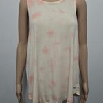 American Eagle  Yellow & Pink Tie-Dye Tank Top – Size Medium Photo 1
