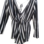 INTO Shorts Romper‎ Black Size 10 Photo 4