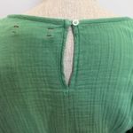 Xirena S Small Aiden Dress in Juniper Green Lightweight Gauze Ruffle Pockets Photo 9