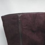 Karen Scott Sharonn Brown Knee High Boots 7.5M Faux Suede Chunky Block Heel Photo 5