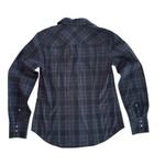 J.Crew  Club Collar Perfect Shirt in Black Watch Plaid Photo 4