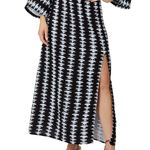 Bobi NWT! Los Angeles Maxi Smocked Skirt with Slit - Size Large Photo 1