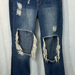 Rue 21 TwentyOne Black By  Jeans Distressed‎  Stonewash Size 5/6 Photo 0