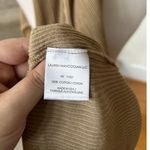 Lauren Manoogian Tan Ribbed Short Sleeve Column Lettuce Hem Tunic Dress Size L Photo 7