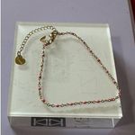 Womens Steel Ankle Bracelet Pink Accents Beach Wear Fashion Jewelry Boho Chic Photo 8